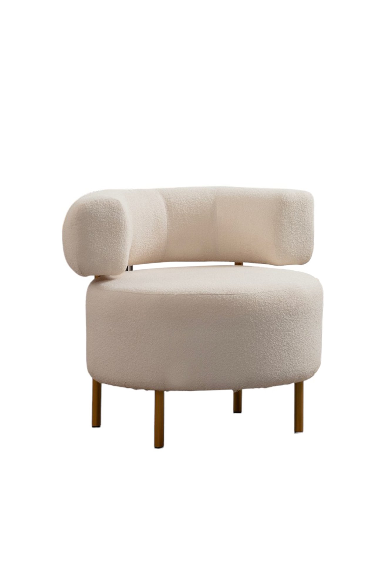 River Round - White