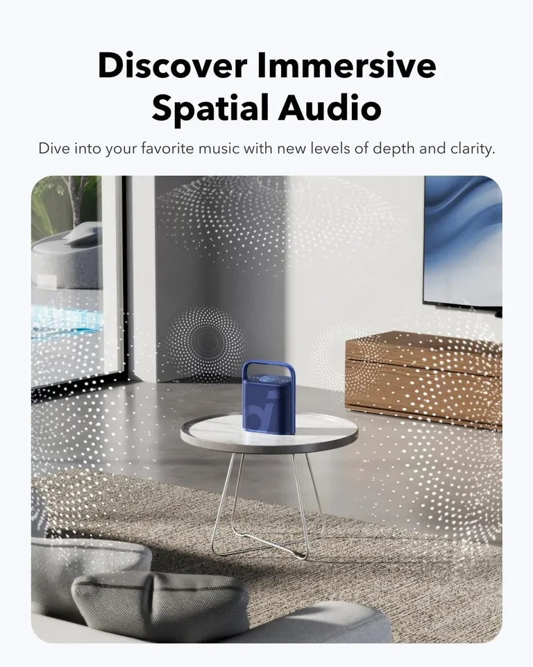 Anker Soundcore BT zvučnik Motion X500 40W + kabl type-C plava