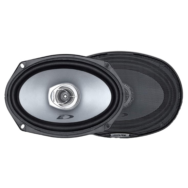 Alpine auto zvučnici 6x9" 45W