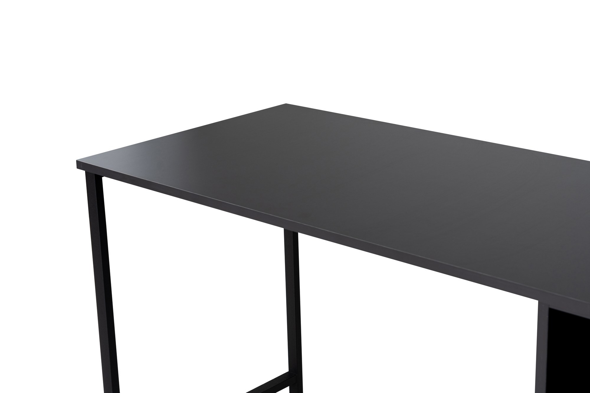 Twin Study Desk - Anthracite, Black Anthracite Black