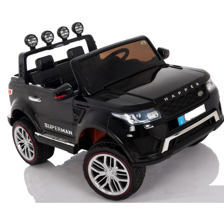 Dečiji automobil na akumulator - LAND ROVER HAPPER 4x4 Crni