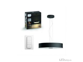 Fair LED HUE visilica - luster crni belo svetlo 2700 - 6500K 1x39W 40339/30/P7