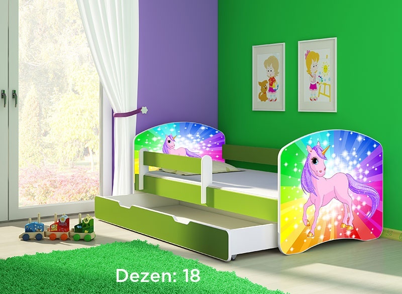 Krevet za decu Green 140x70 acma 2 18