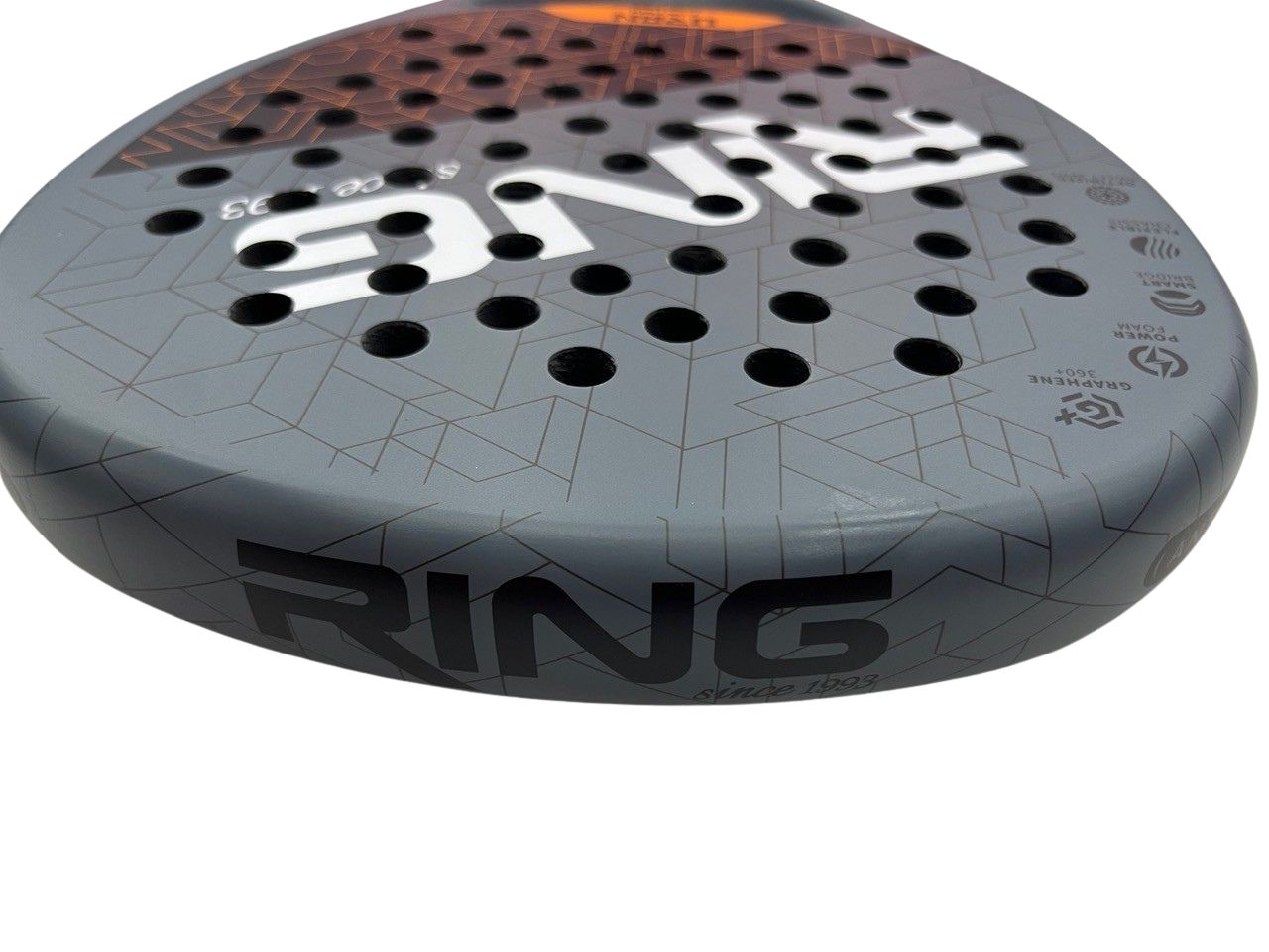 RING reket za padel 1 sloj fibera i 2 sloja carbona plus 12K-RX PAD URAN