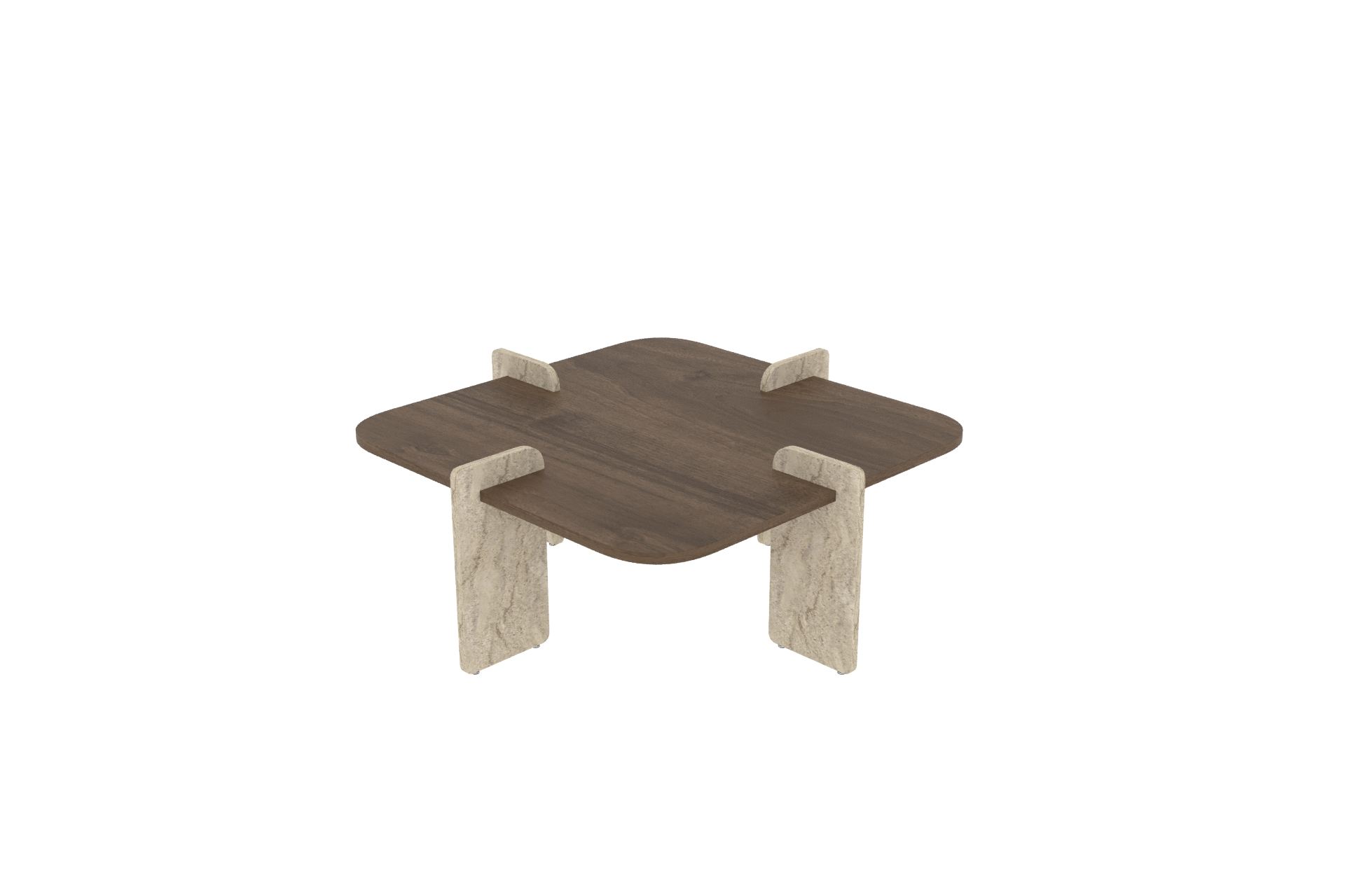 Poalla - Walnut, Travertine Walnut Travertine