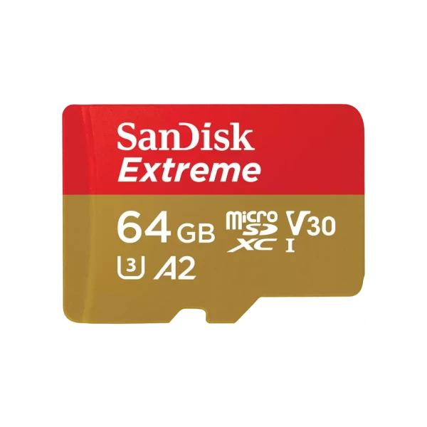SanDisk SDXC 64GB Extreme micro 170MB/s UHS-I Class10 U3 V30+Ad
