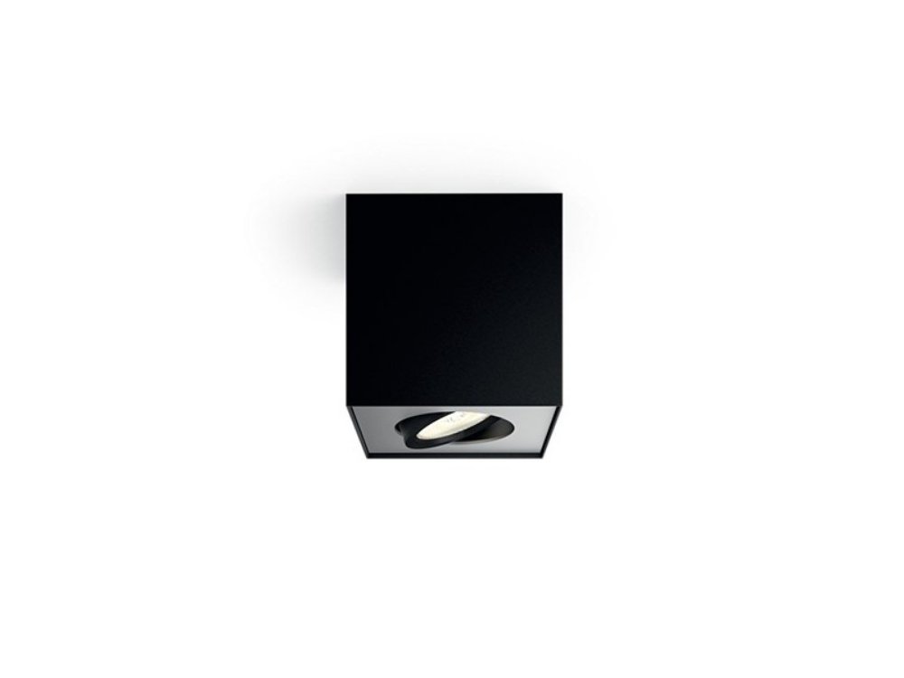 BOX LED spot svetiljka crna 1x4.5W 50491/30/P0