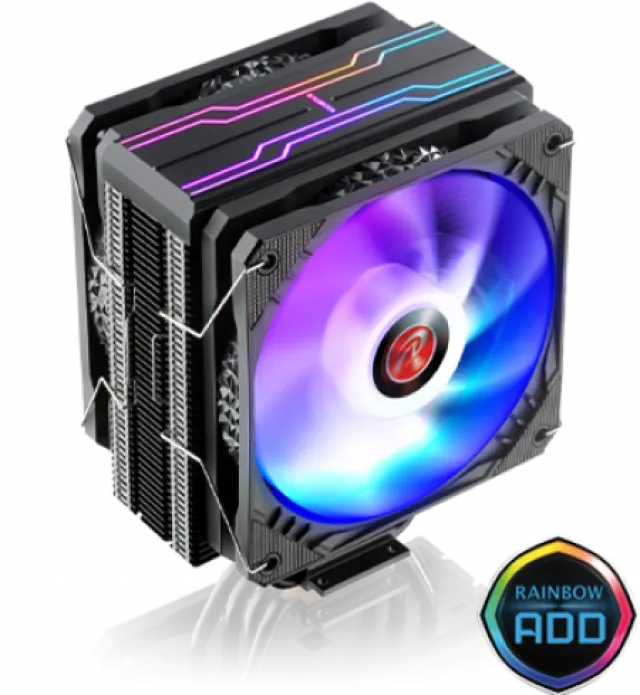 Cooler RAIJINTEK ELEOS 12 DUO RBW