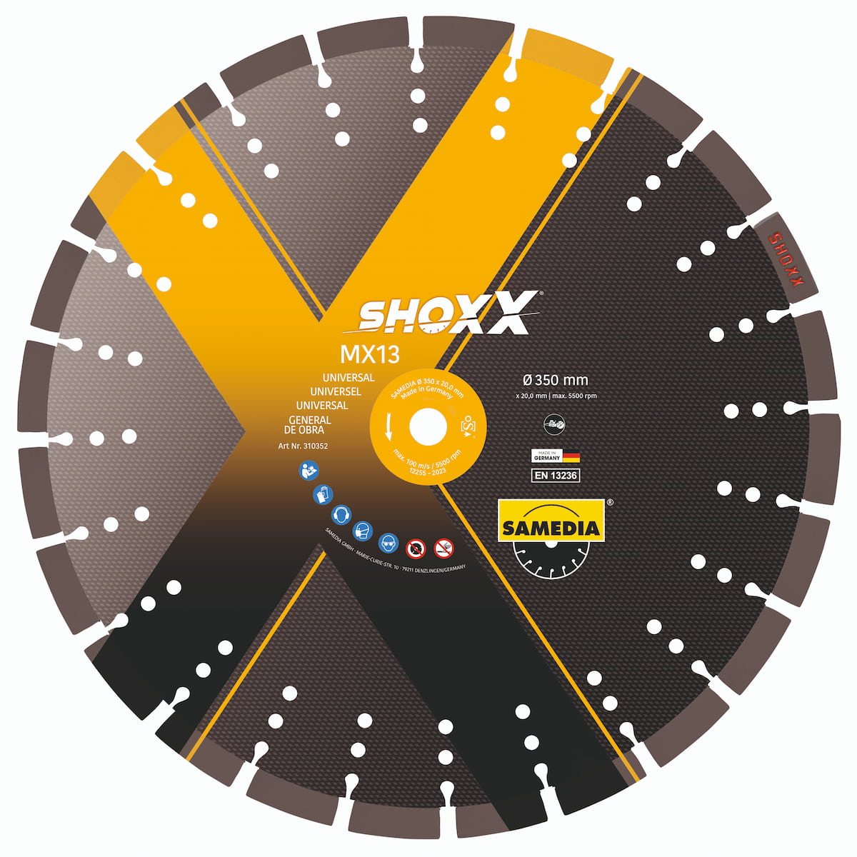 SAMEDIA MX13 MSF Disk za sečenje