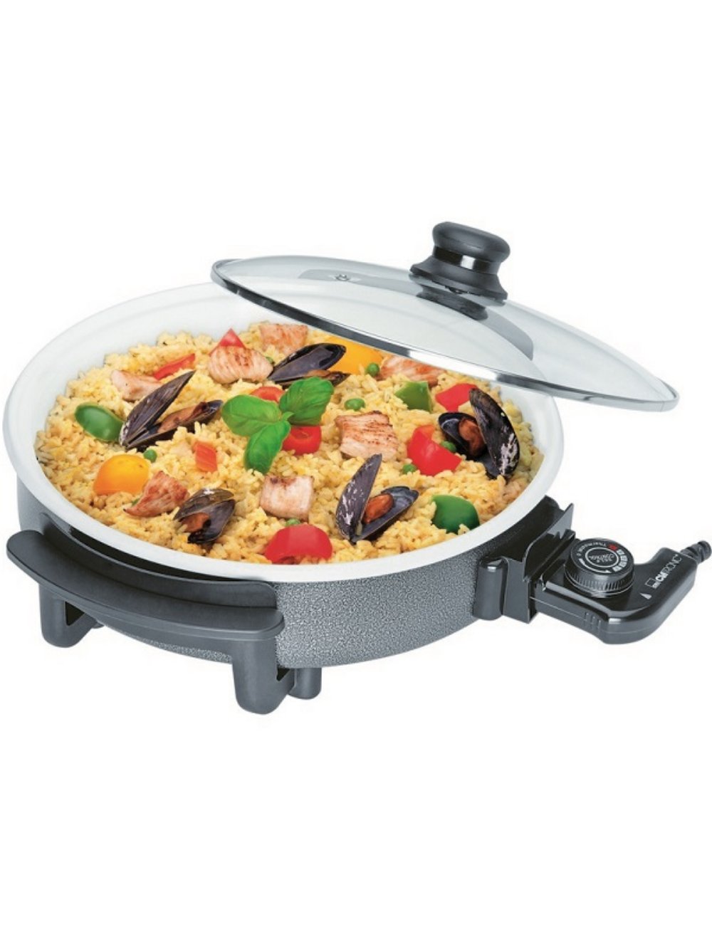 Električni pica tiganj CLATRONIC - PP3401 1500w, ? 32cm, nelepljivi premaz