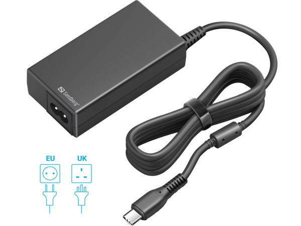 Punjač za laptop AC 65W  Sandberg 135-76,garancija 5 godina
