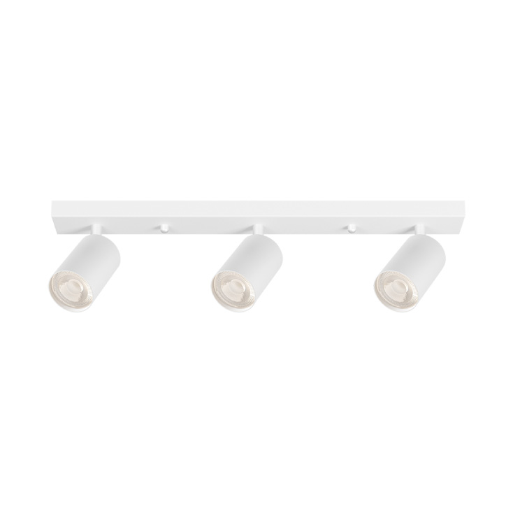 BRAYTRON bela spot lampa 3xGU10