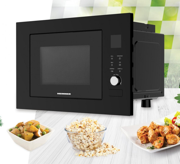 Ugradna mikrotalasna HEINNER HMW-BI2360BK 23l/800W/100W Grill/Crna