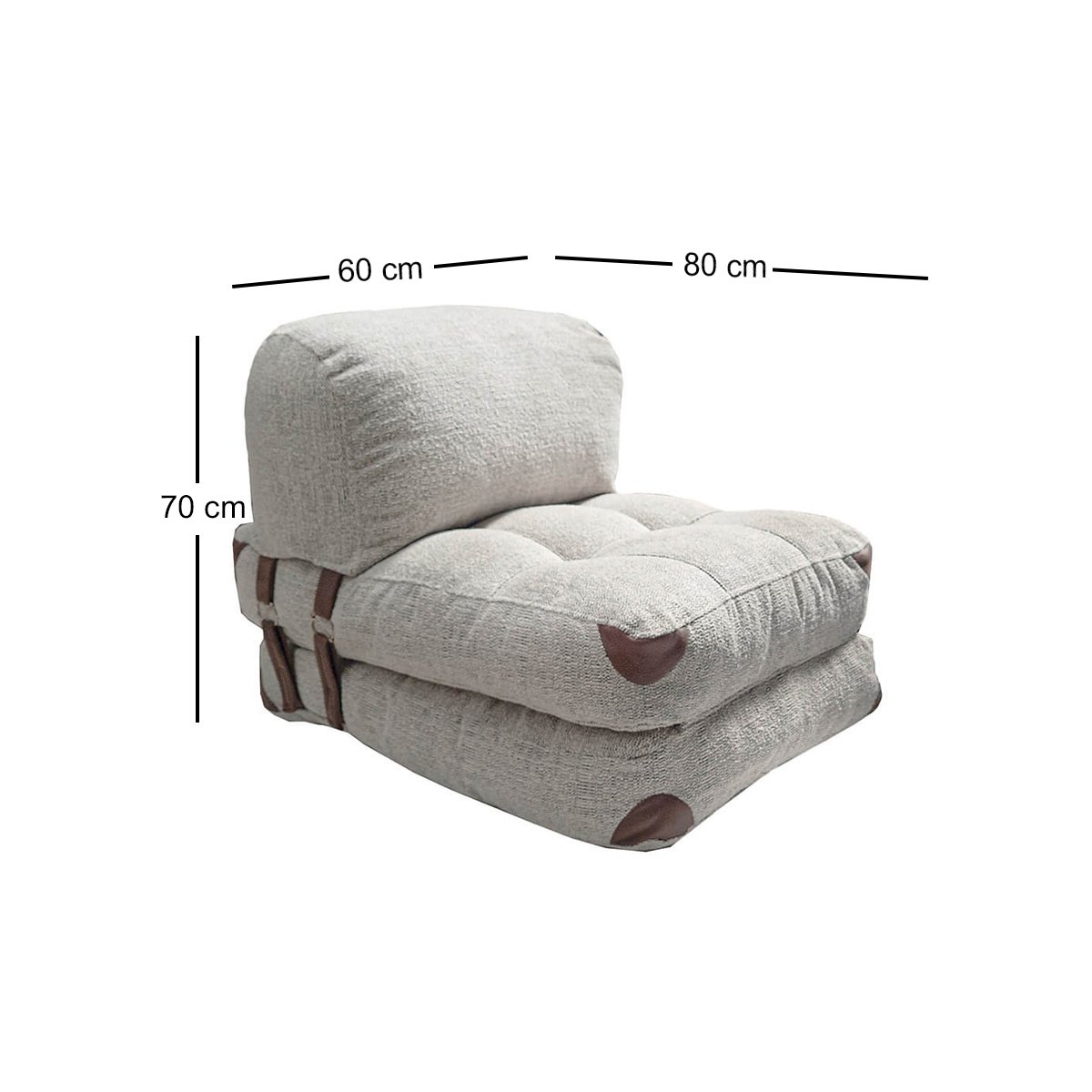 Fold Teddy - Grey