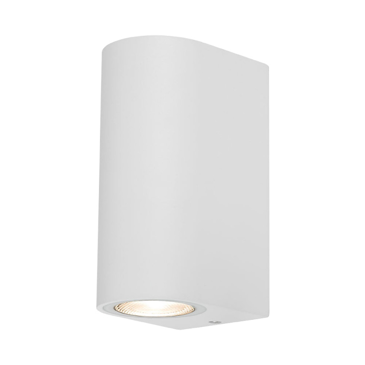 BRAYTRON bela zidna lampa 2xGU10