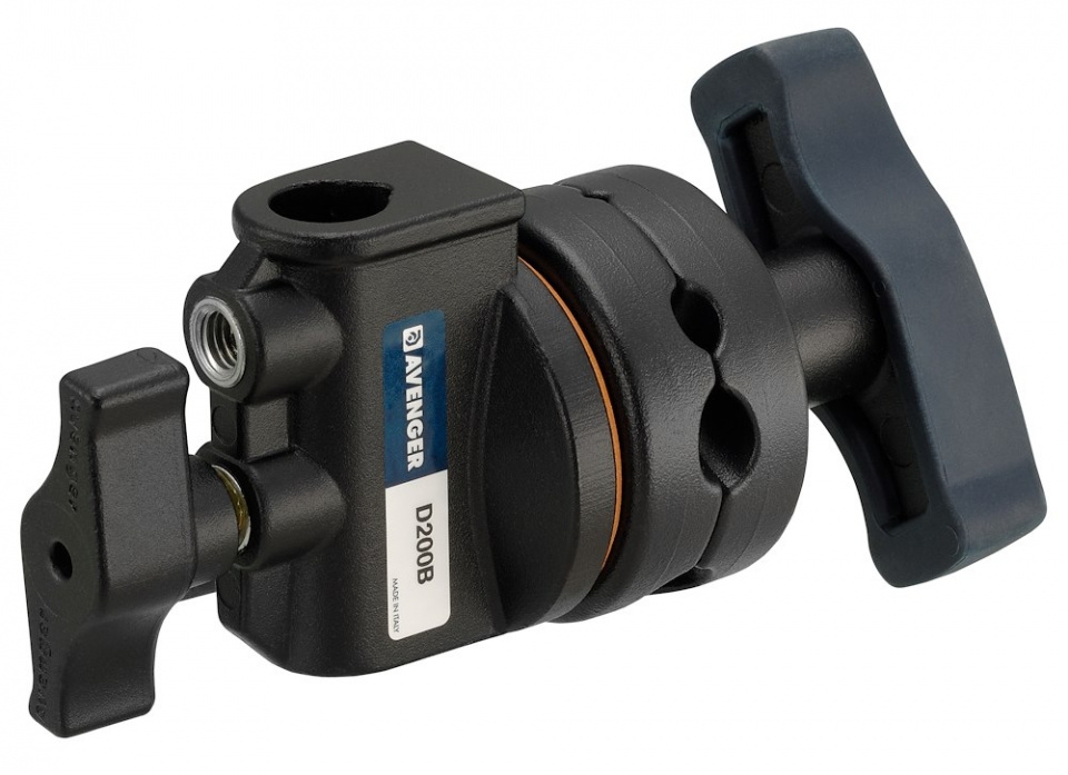 Manfrotto D200B 2 1/2'' Grip Head Black