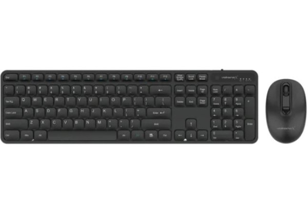 Tastatura + miš Wireless VolkanoX Garnet VKX-20008-BK, US crna