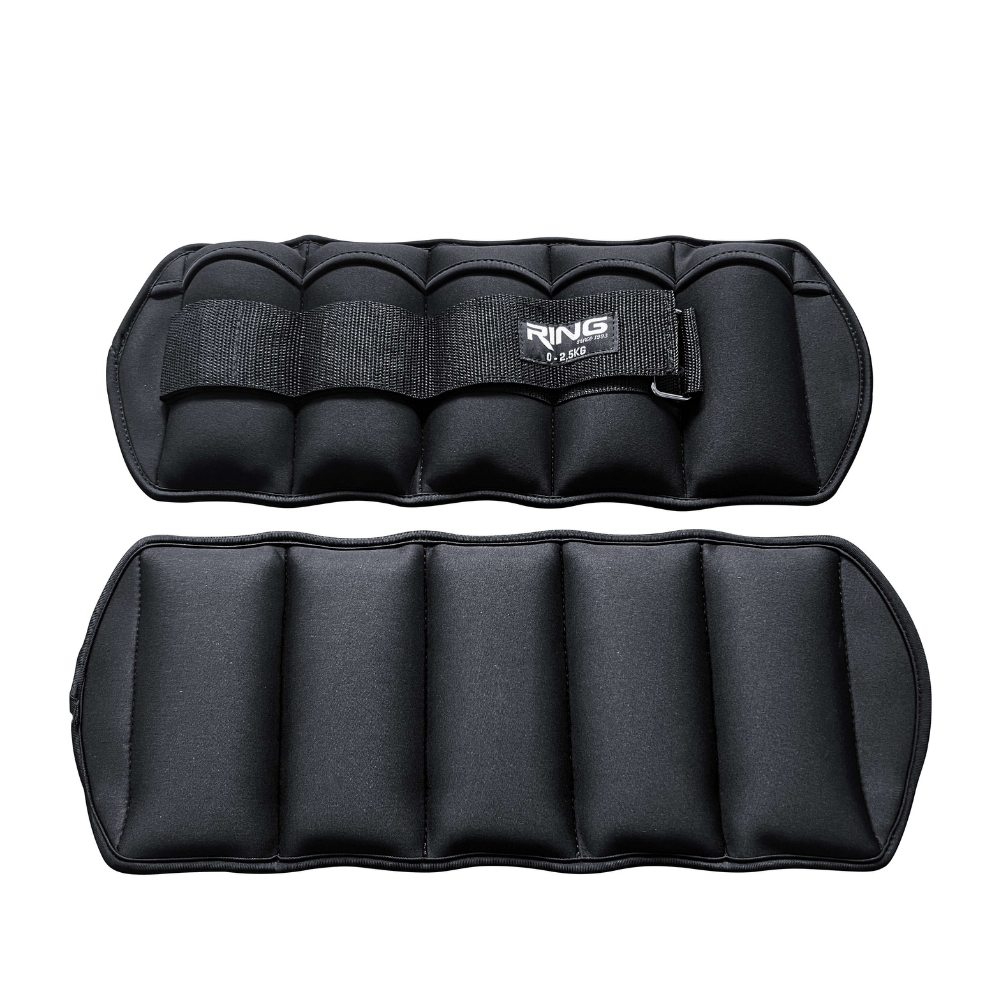 RING tegovi sa cickom za zglobove stelujuci 2x2,5kg-RX LKW-1231