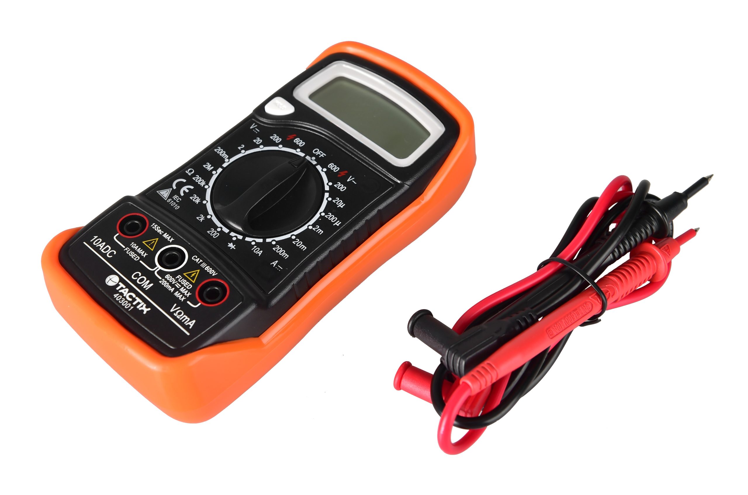 TACTIX Multimetar digitalni 830B