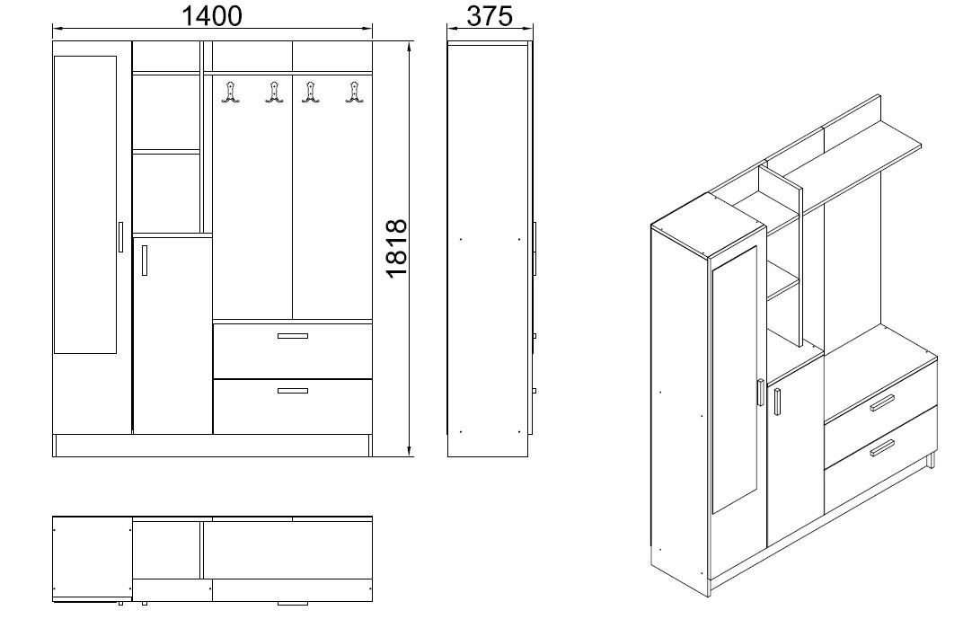 Dd5-Aw Atlantic Pine White