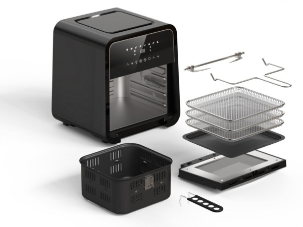 Friteza Air Fryer HEINNER MASTERFRY HAF-B12BK2000/mini rerna/2000W