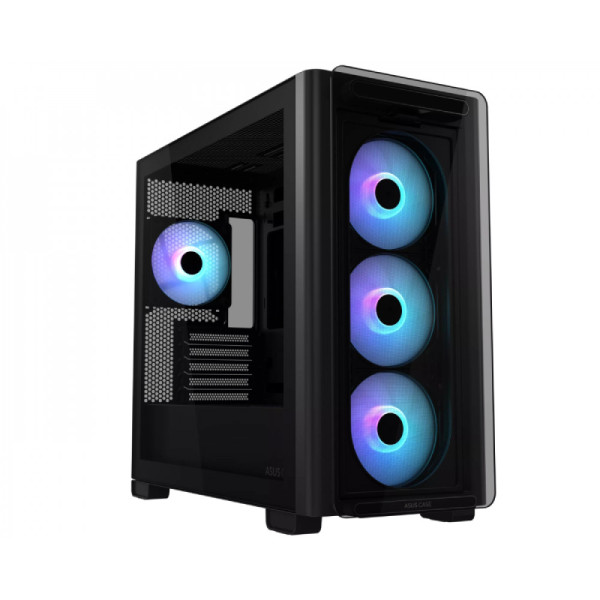 A23 PLUS TG ARGB micro-ATX kućište crno