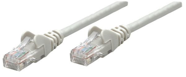 LAN UTP kabl intellinet 318921 Cat5e CCA//Sivi/1m