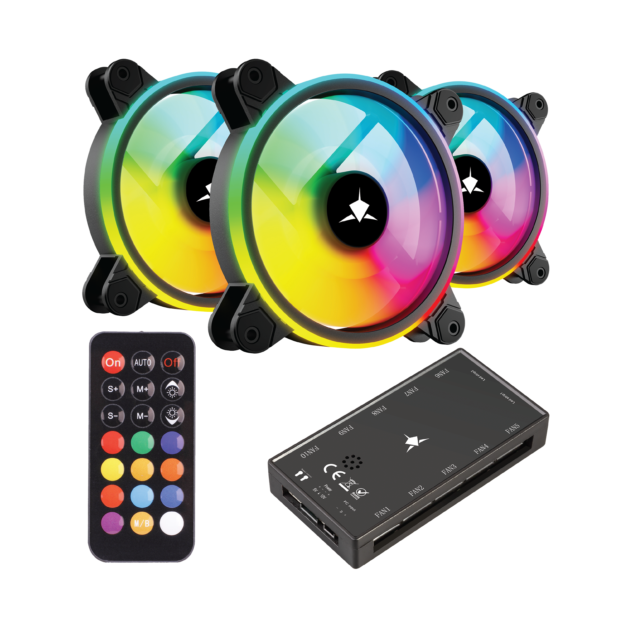 WS FAN 1262-04-V NEBULA - ARGB Kit