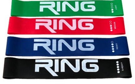 RING SET mini elasticnih guma RX MINI BAND-SET 4(L M H XH)