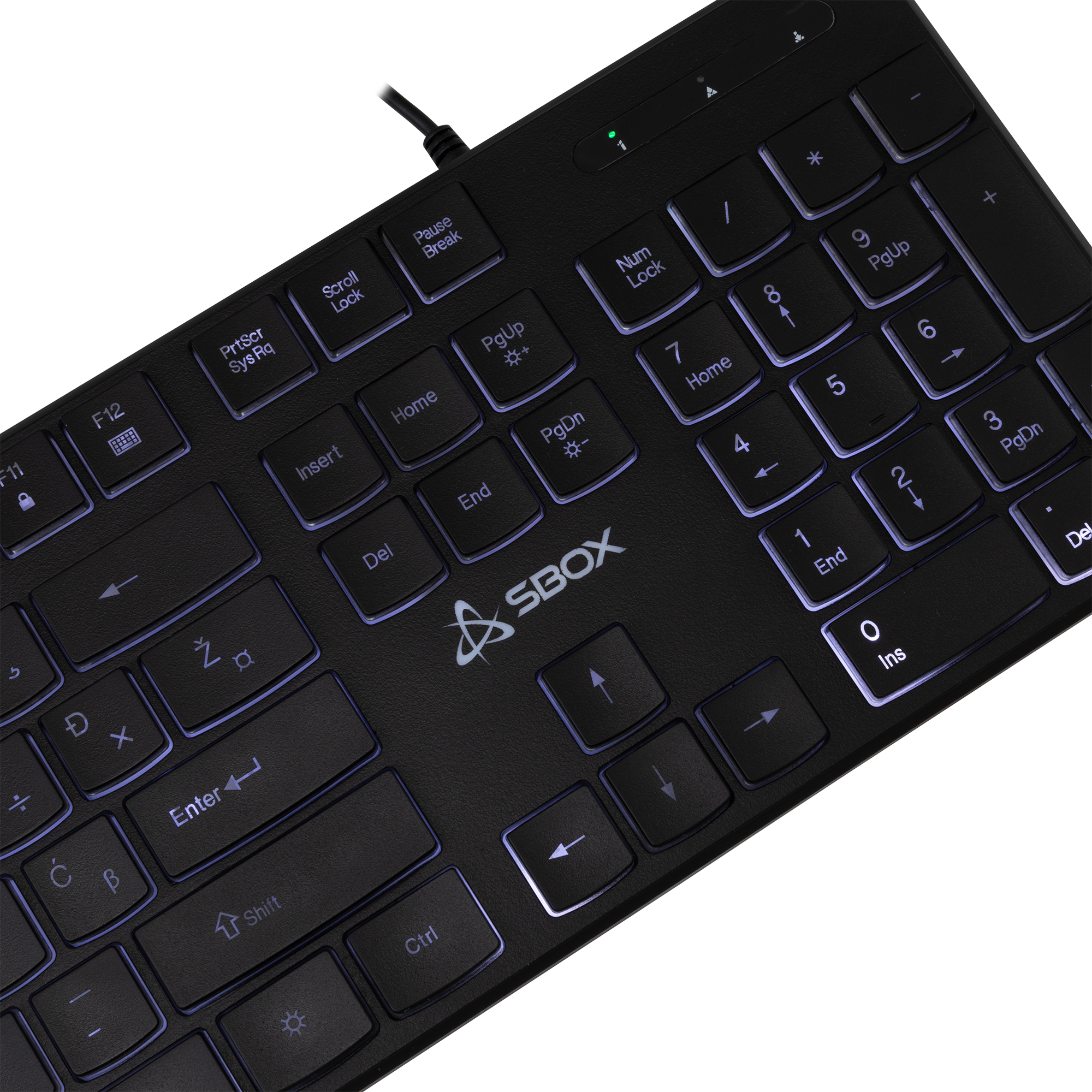 S BOX K 22 USB Tastatura - SR