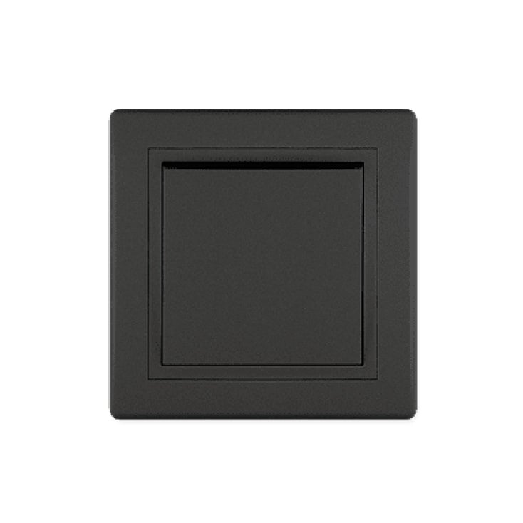 Sklopka naizmenična 10A 250V crna soft