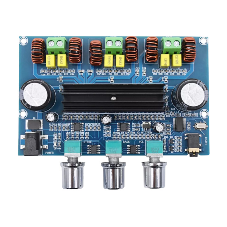 Ugradno stereo pojačalo 2x50W+100W