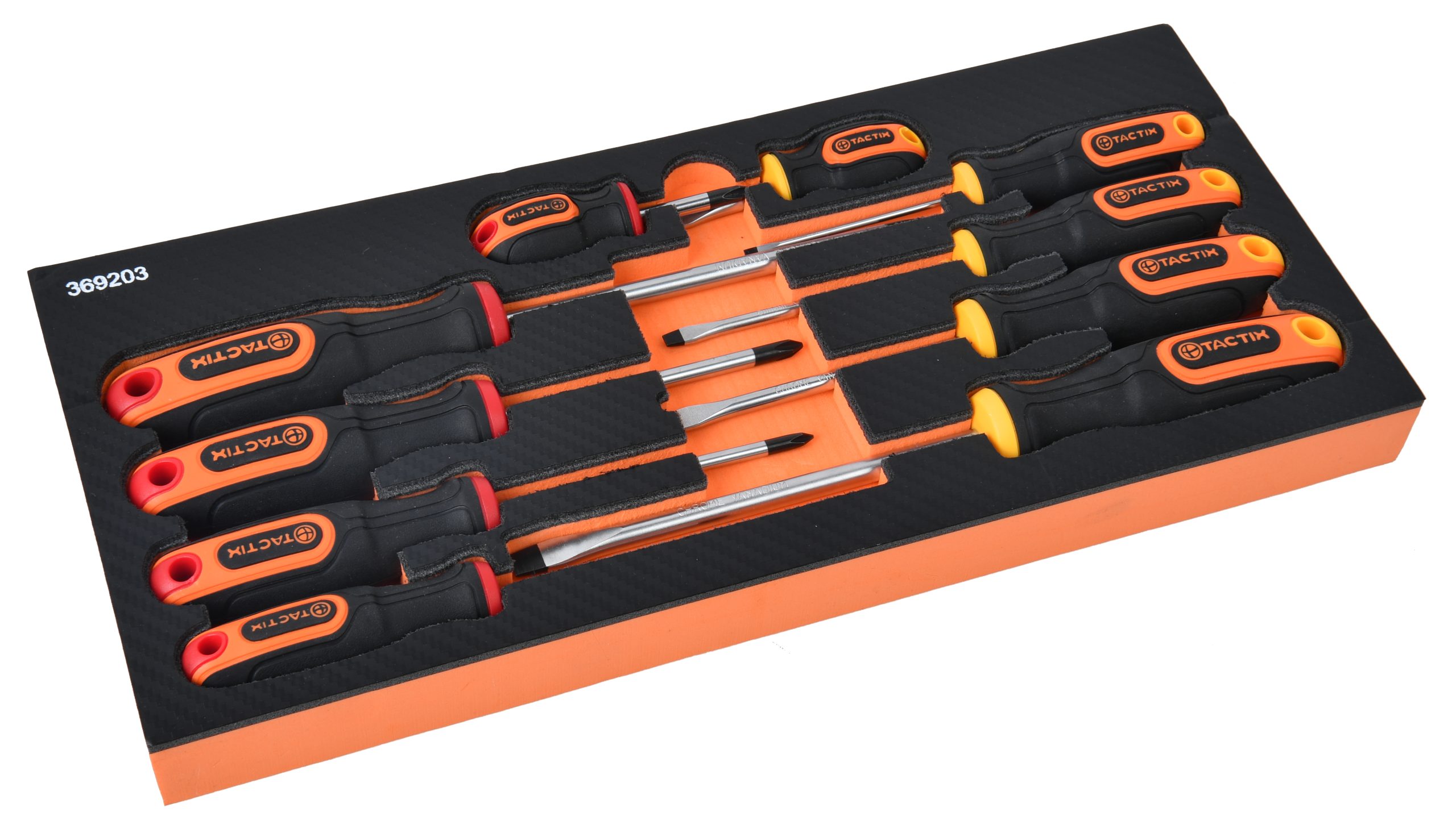 TACTIX Set 10 kom. odvijača SL/PH