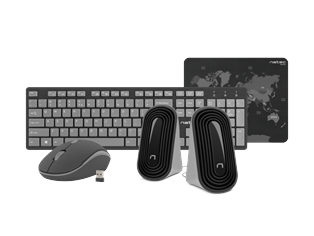 NATEC Combo Wireless Tetra 4in1 YU