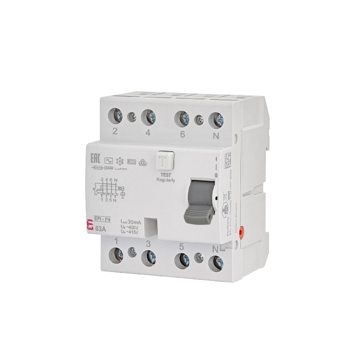 ETI FID sklopka EFI-P4 AC 63, 0.03A