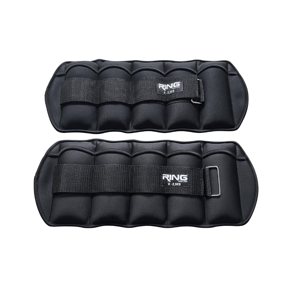 RING tegovi sa cickom za zglobove stelujuci 2x2,5kg-RX LKW-1231