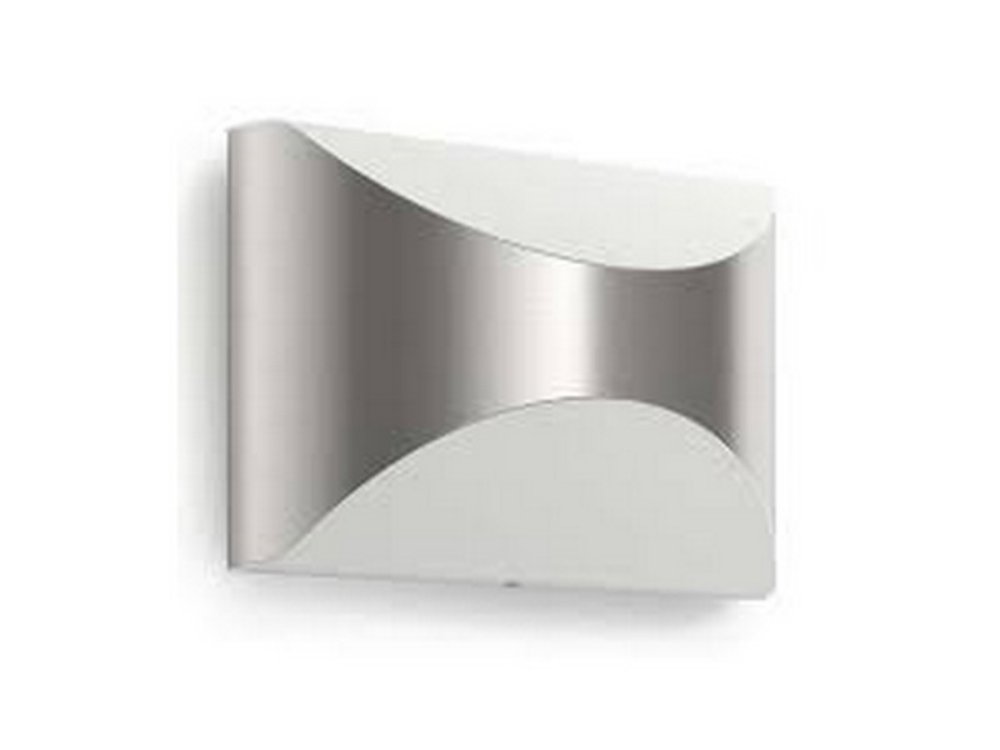 Herb LED spoljašnja zidna svetiljka inox 1x6W 17298/47/16