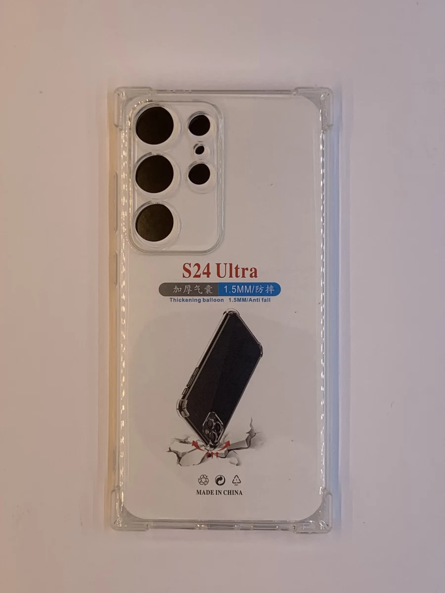 Samsung S24 Ultra transparent sa ojačanim ivicama