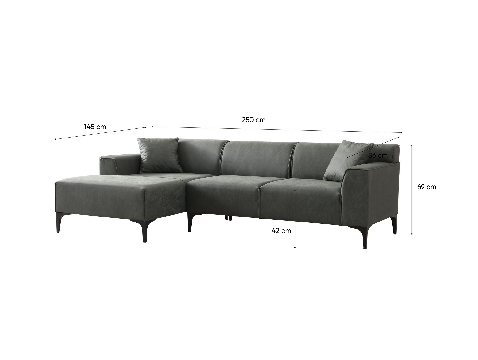 New Petra L Corner - Green