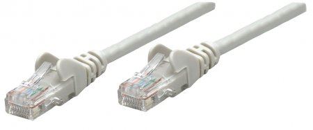 Kabl Intellinet Patch, Cat6 certified, 0,5m, U/UTP, sivi 738101