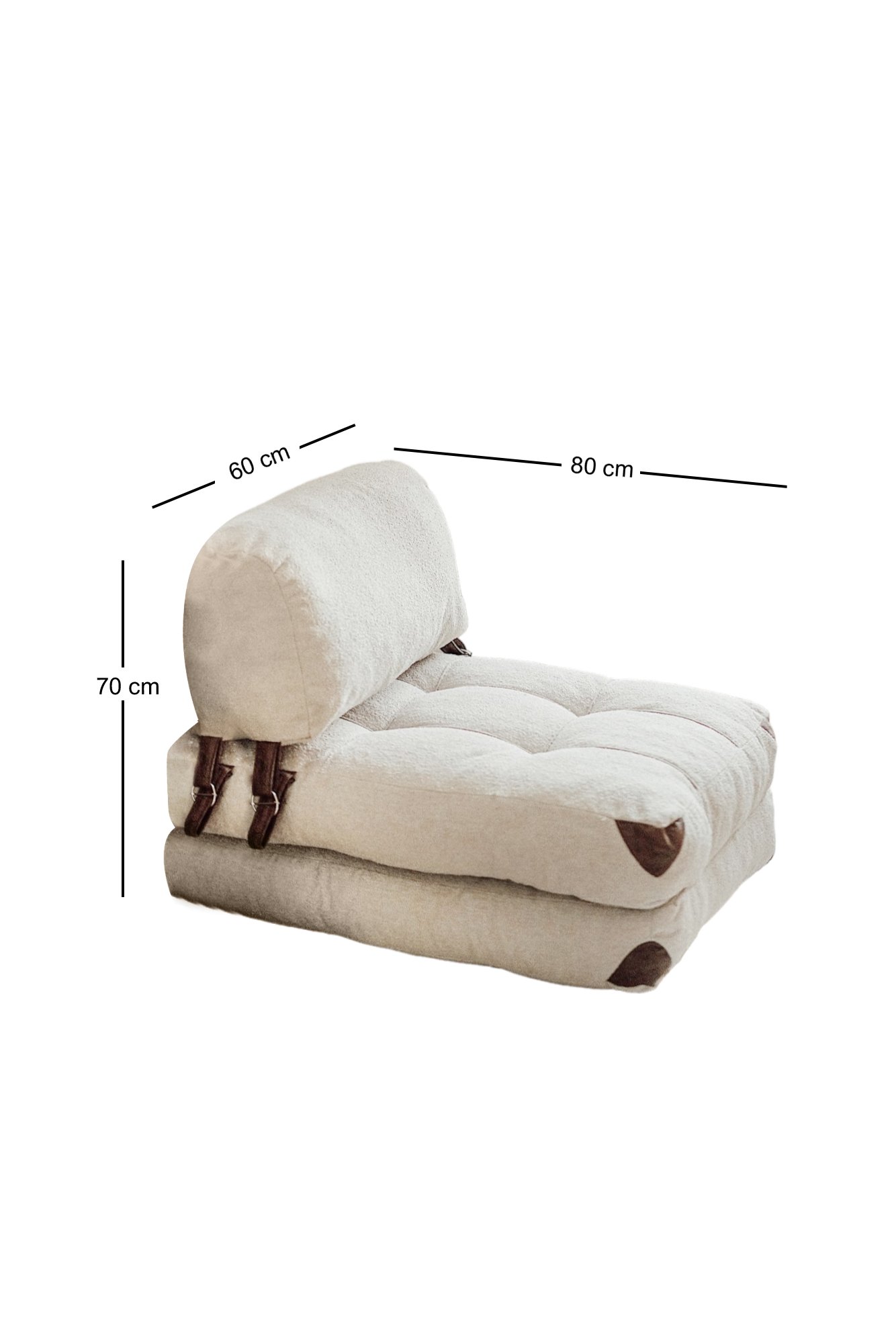 Fold Teddy - Cream