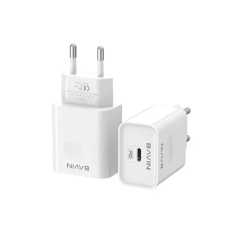 Bavin punjač PD 25W USB-C bela - PC837Y25W