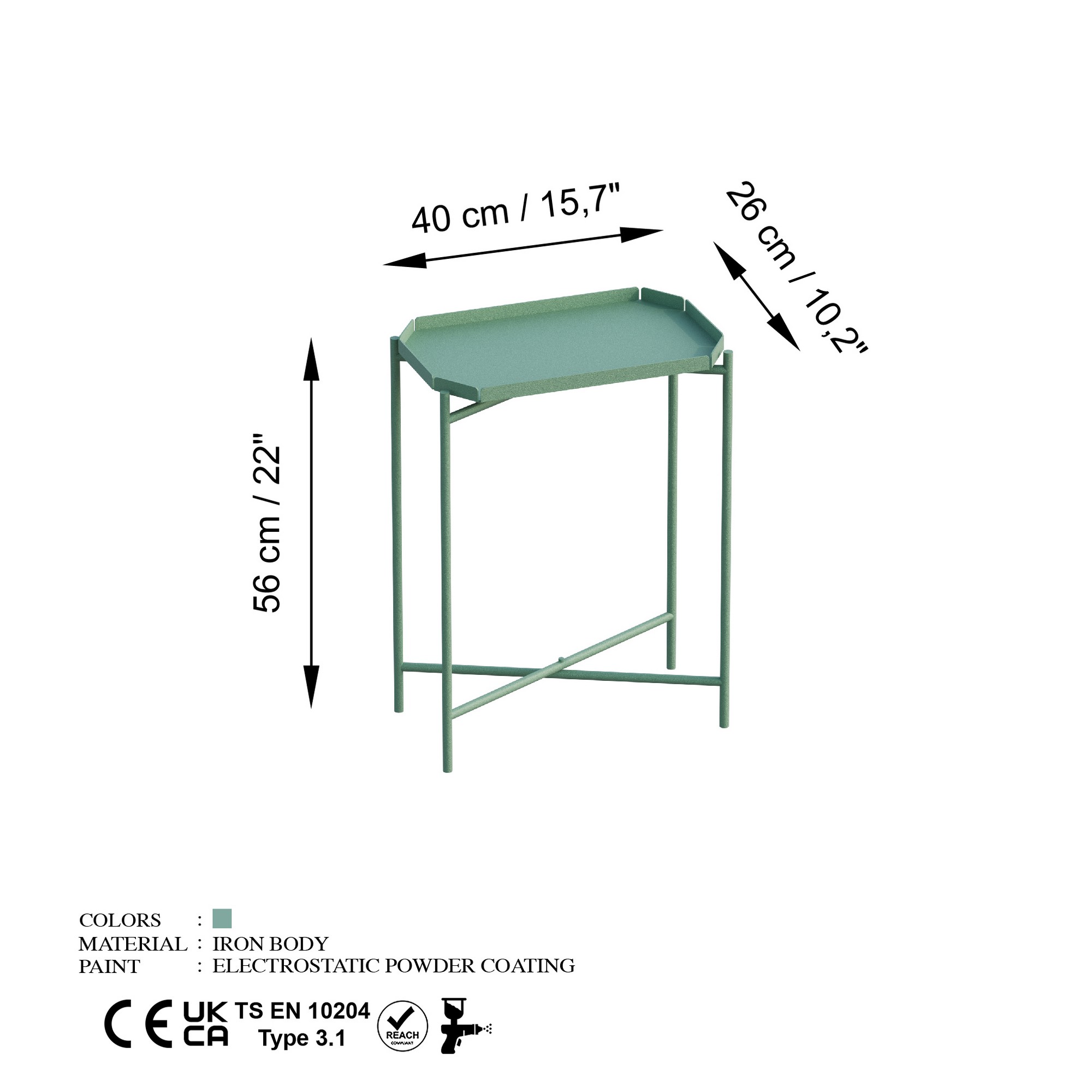 Shb-009-D Green