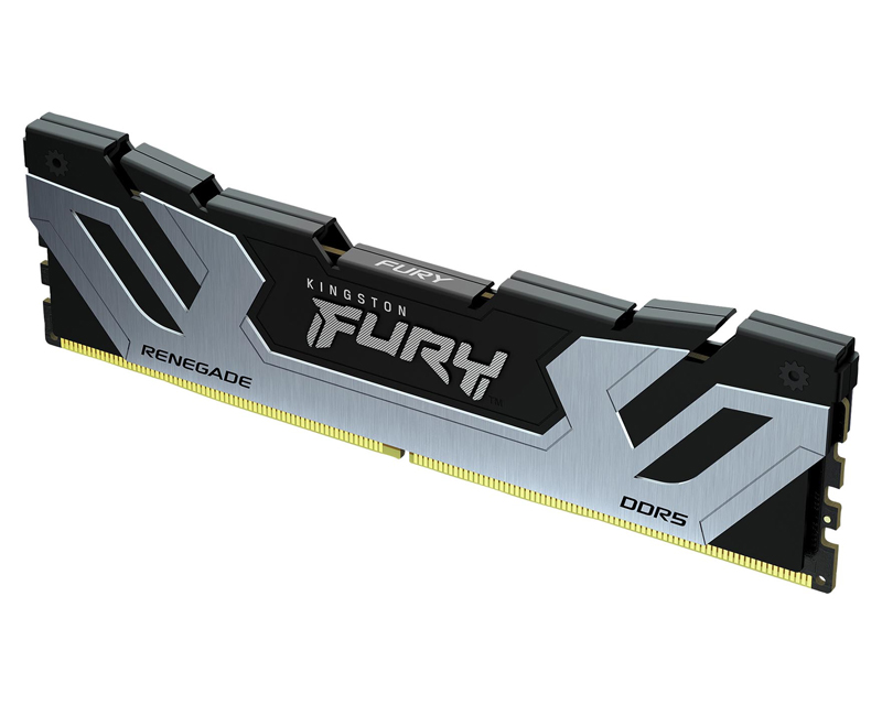 CUDIMM DDR5 24GB 8400MT/s KF584CU40RS-24 FURY Renegade Silver XMP