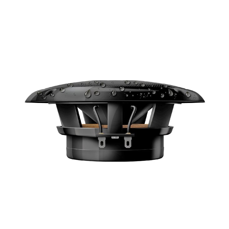 Nepromočivi ugradni zvučnici 130mm 50W crni