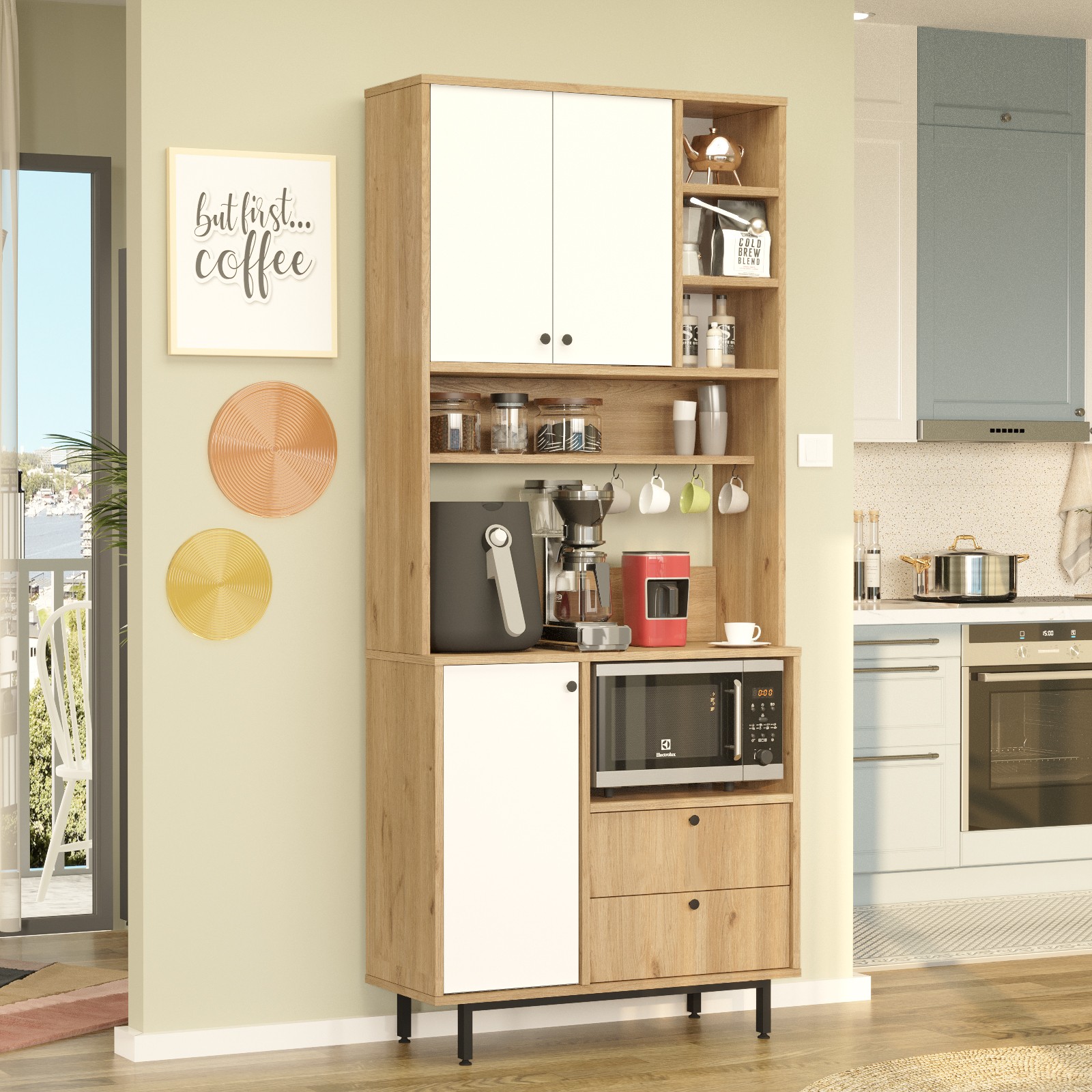 RE6-SW Oak White