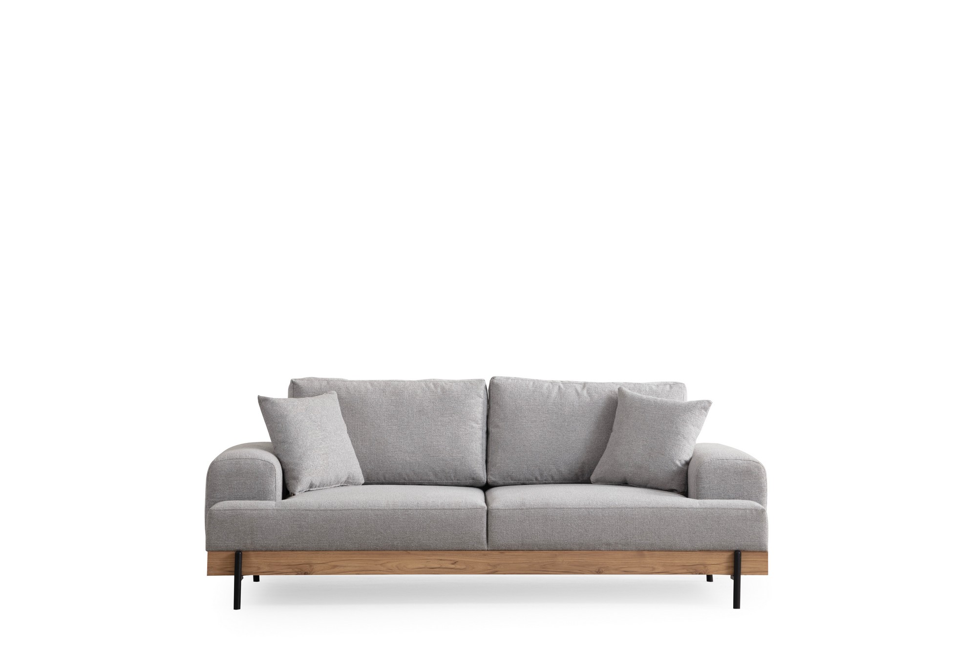 Eti Oak 3 Seater -Grey