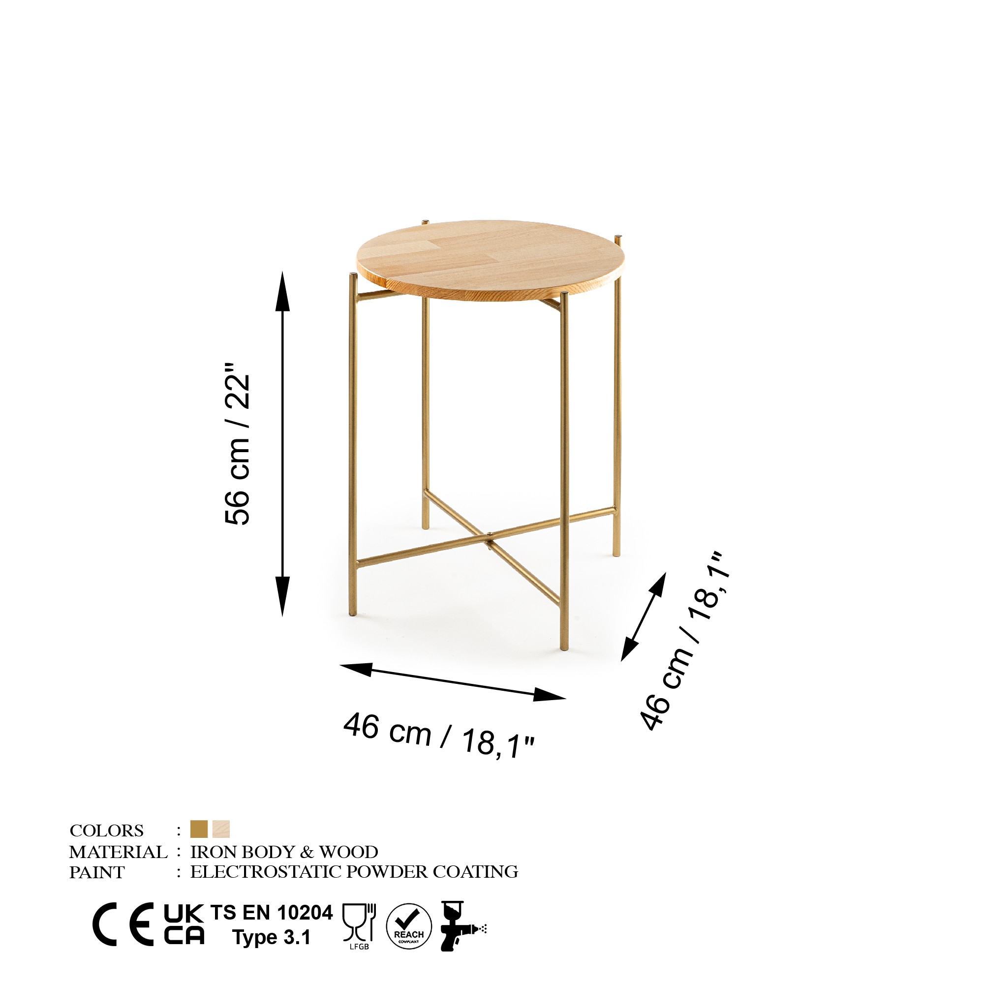 Shb-004-A Gold Natural
