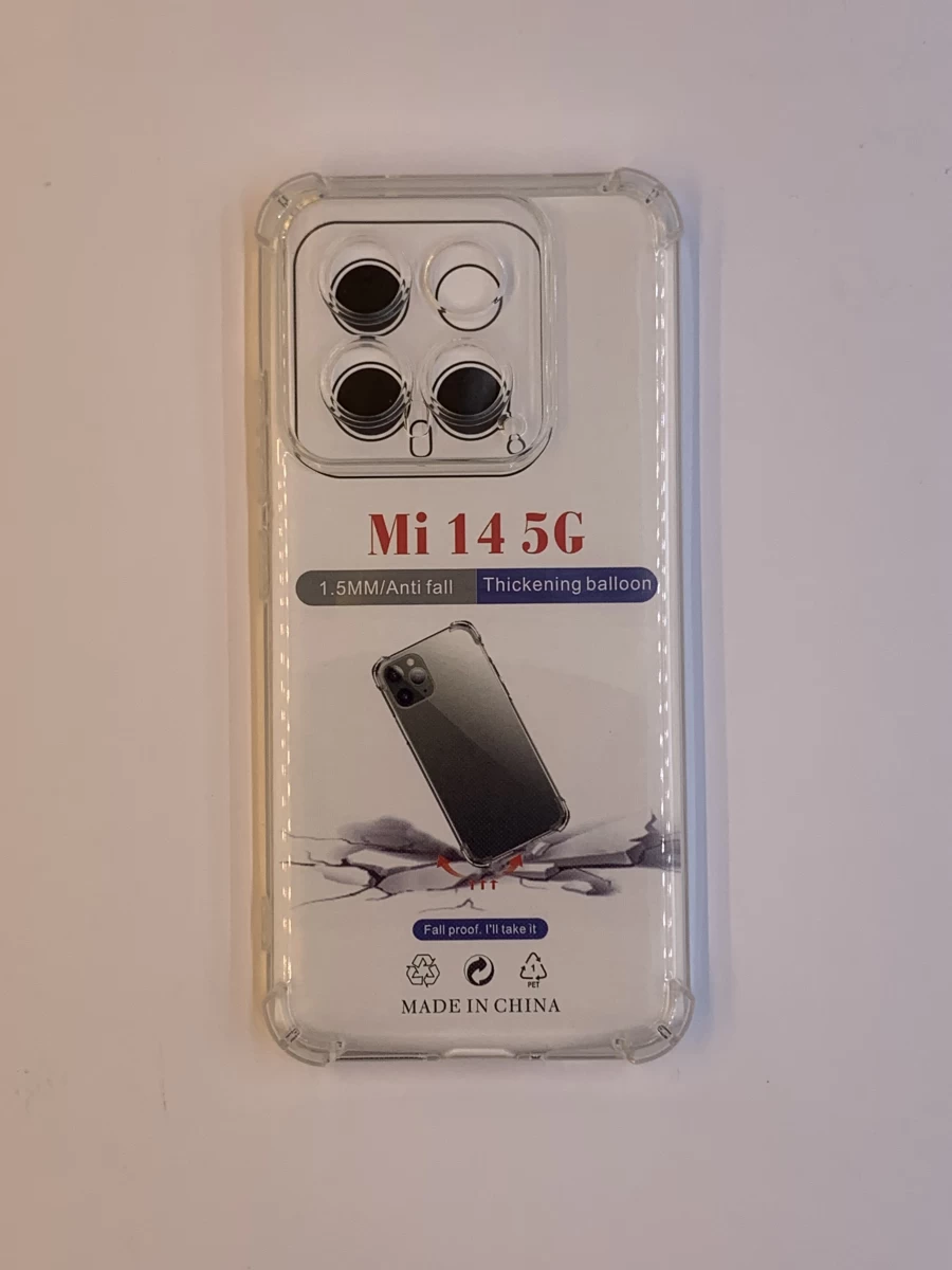 Xiaomi 14 transparent sa ojačanim ivicama