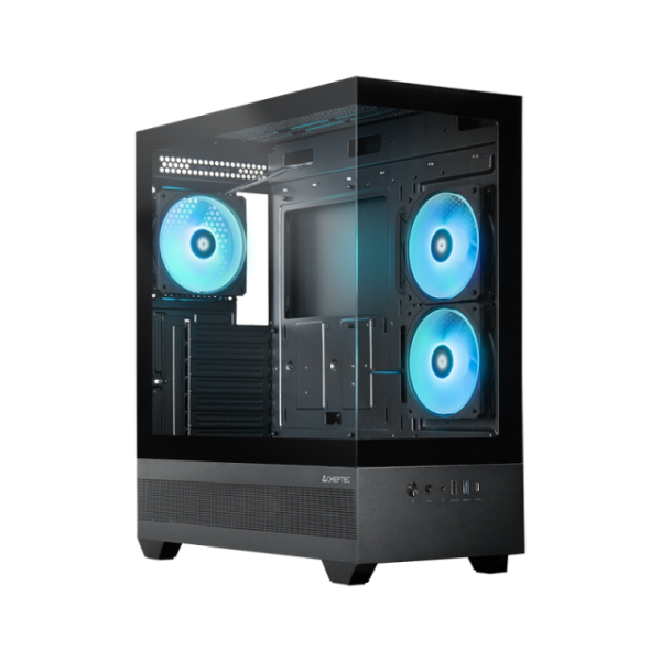 Kuciste Chieftec Vista ARGB TG, Crno GT-01B-OP